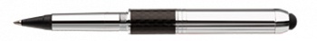 Ручка стилус з штампом Promesa, сріблястий корпус 